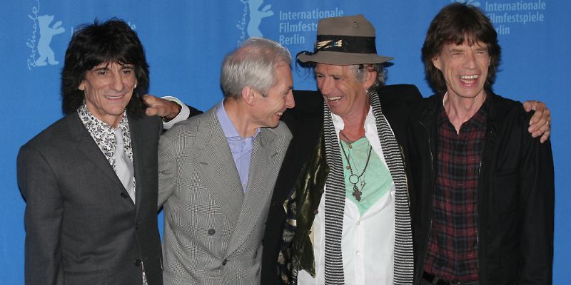 Rolling Stones, Mick Jagger, Keith Richards, Ronnie Wood, Charlie Watts