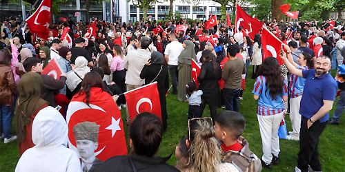 Wahlsieg von Erdogan wird in Hamburg gefeiert