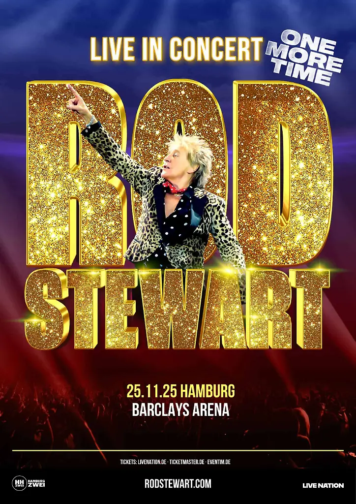 Rod Stewart live in Hamburg