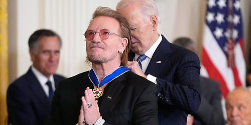 Bono, Joe Biden, Freiheitsmedaille